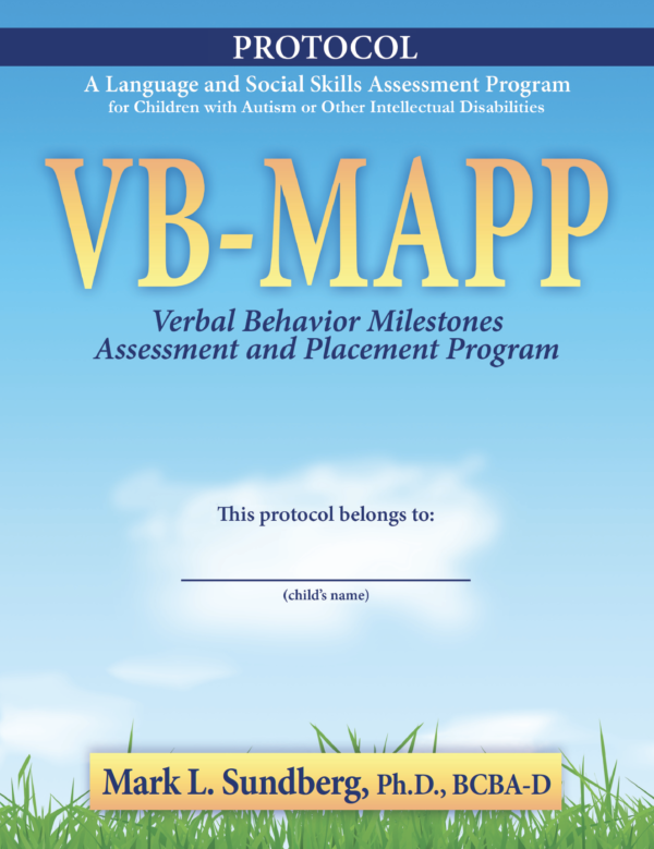 VB-MAPP Protocol Cover
